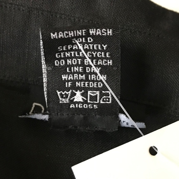 DIALOGUE Linen Rayon Tunic Button Down Blouse Black Women’s Plus Size 2X NWT 3X - Picture 9 of 16